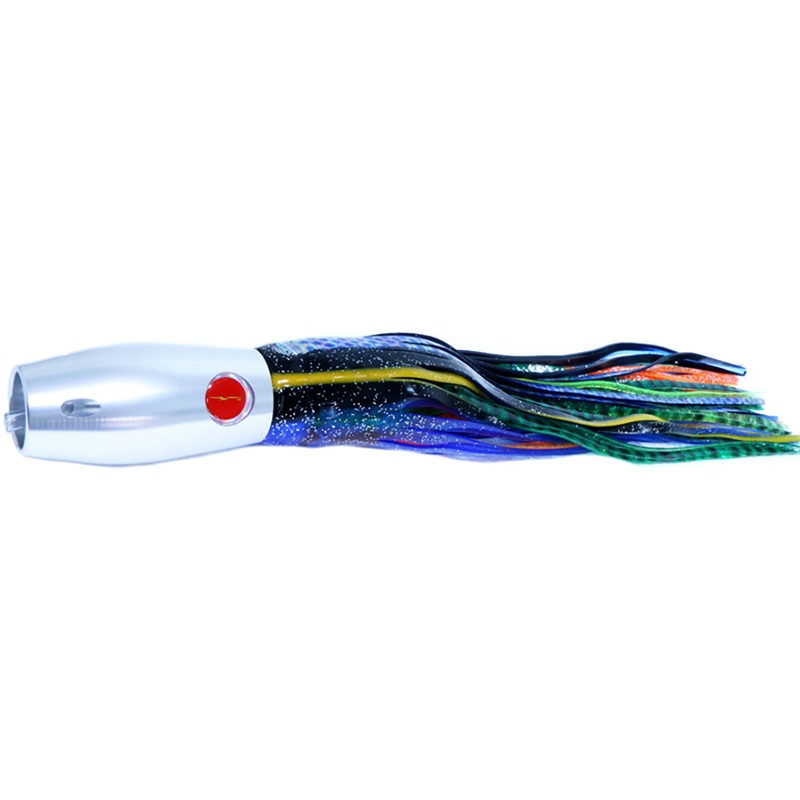 BLACK BART Metal Kona Pro Jet Black-Blue Dot/Green Orange Tiger
