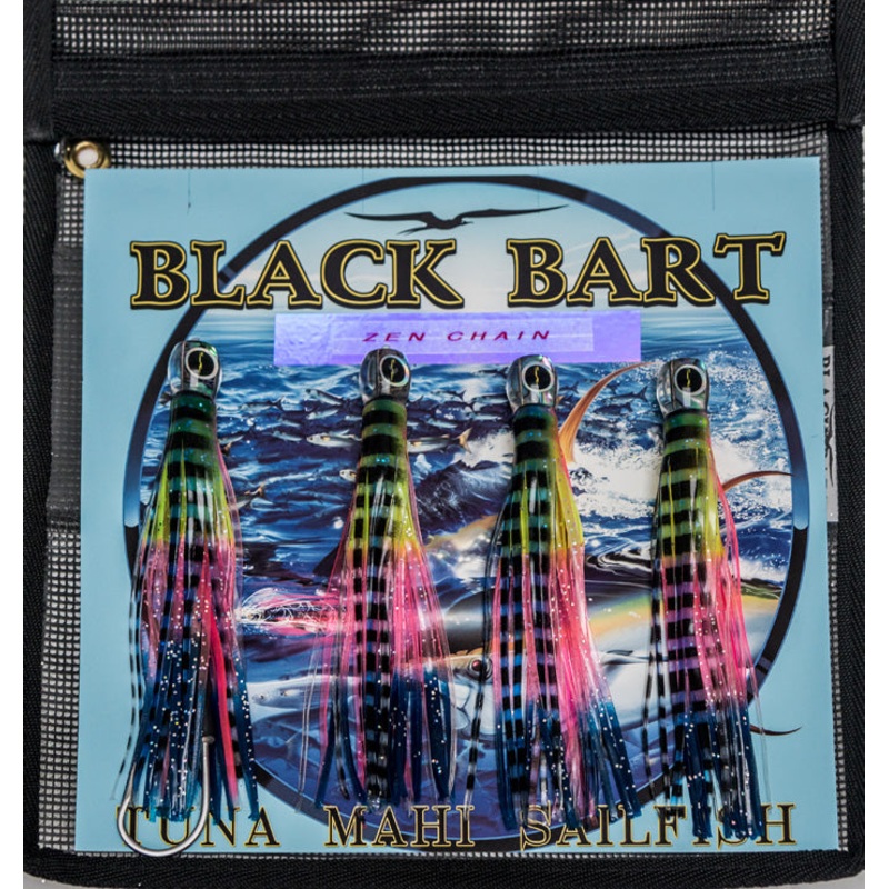 BLACK BART Zen Chain - Blue-Pink Tiger/Rainbow