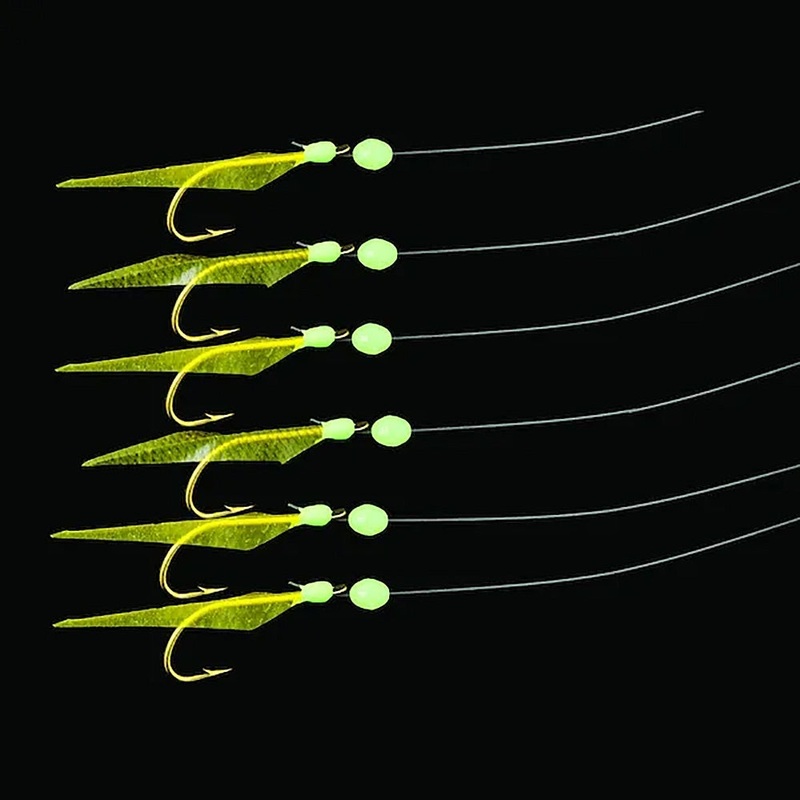 MUSTAD USR02 UP Sabiki Fluoro Fluoro Gold 1