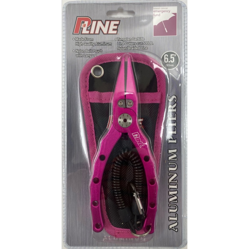 P-LINE 6.5" Pink Aluminum Pliers