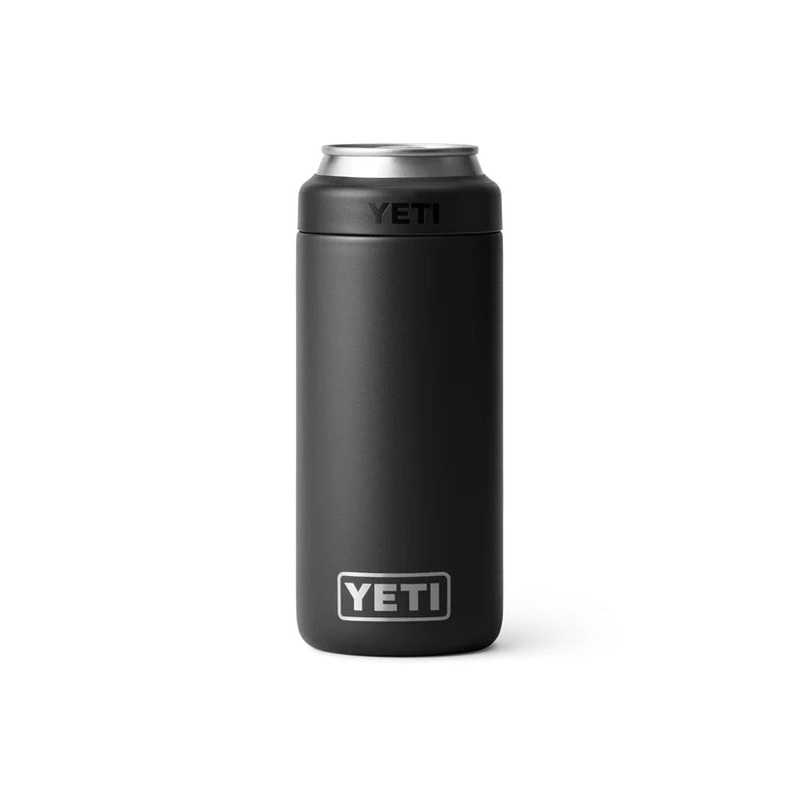 Yeti Rambler 12oz Colster Slim Can Insulator Black