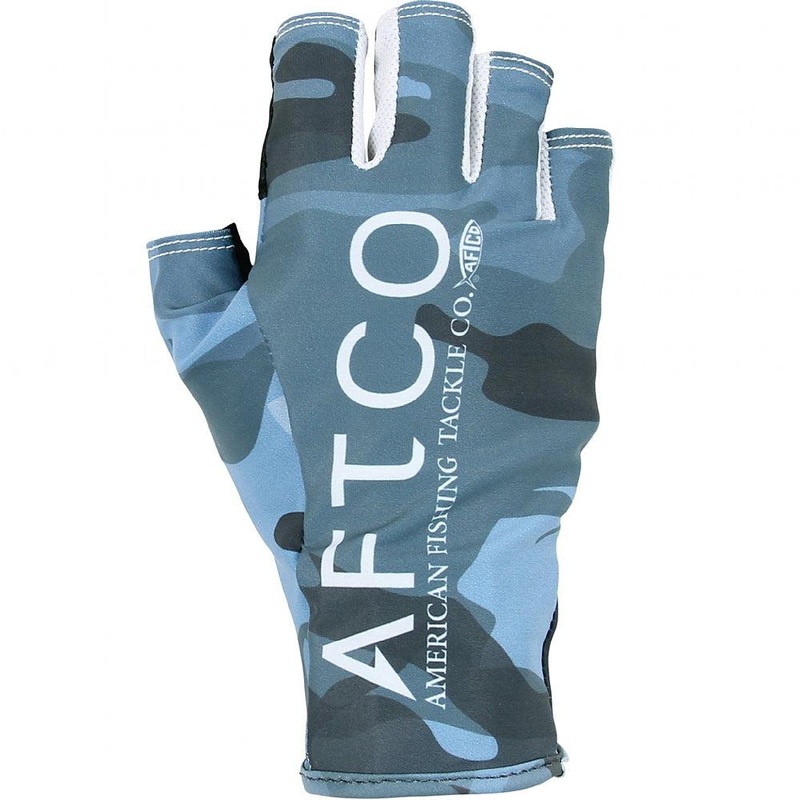 AFTCO Solago Glove Blue Camo Small