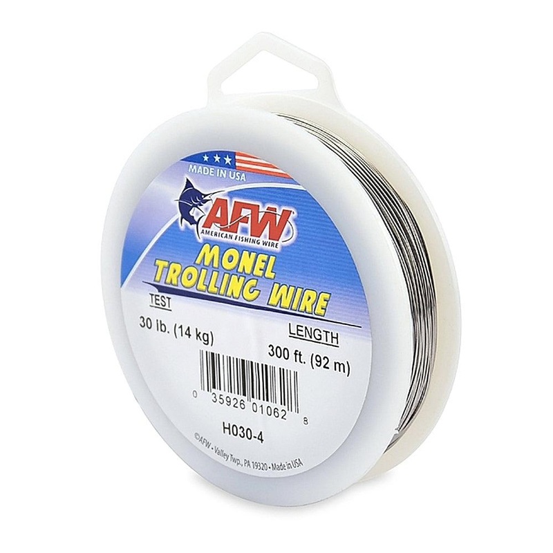 AFW Monel Trolling Wire Nickel-Copper Alloy 300ft 30#