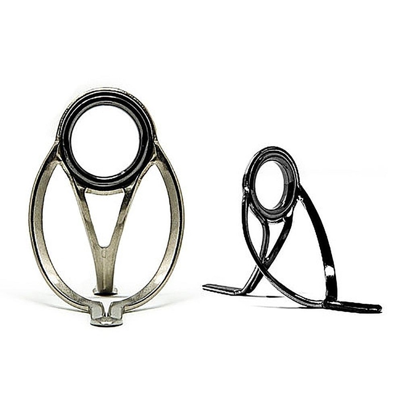 American Tackle Virtus 316 SS with DuraLite Ring Heavy Ring Lock Guides Black 8mm