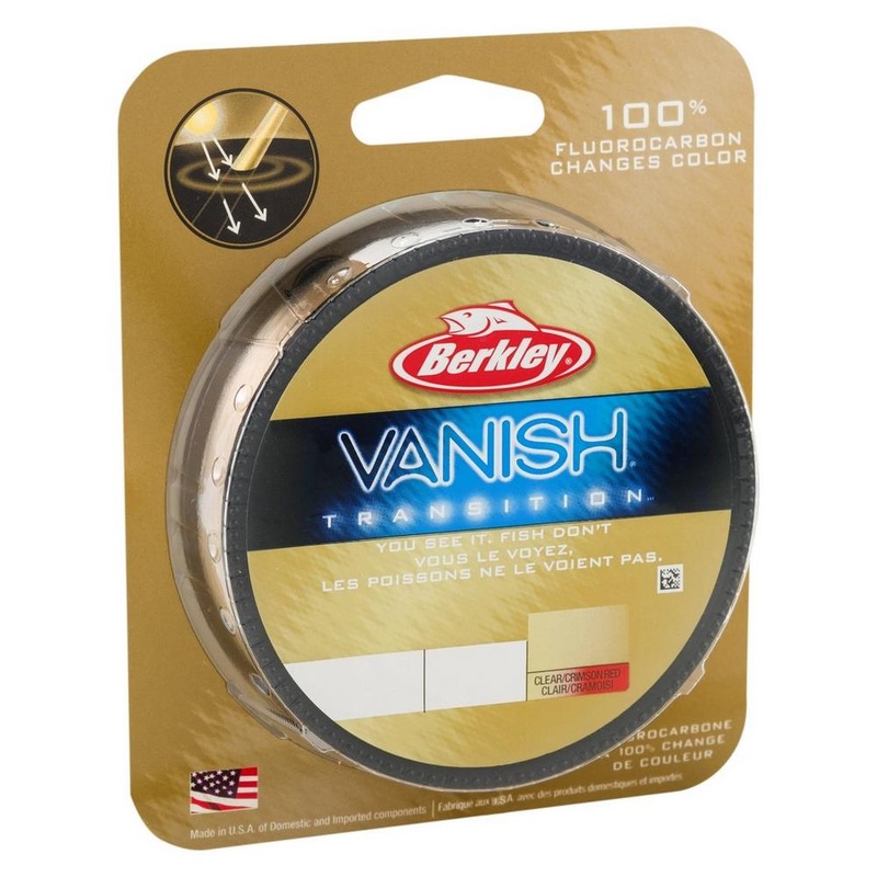 Berkley Vanish Transition Clear Gold 250yards 6#
