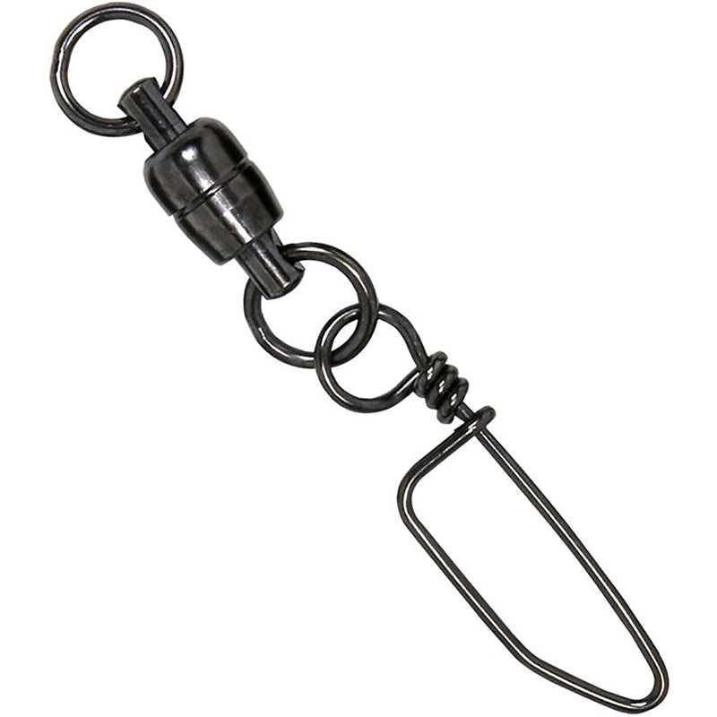 Billfisher Ball Bearing Swivel Nickel Black 3PK #7