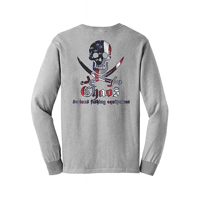 CHAOS Pirate Long Sleeve T-Shirt Black Small