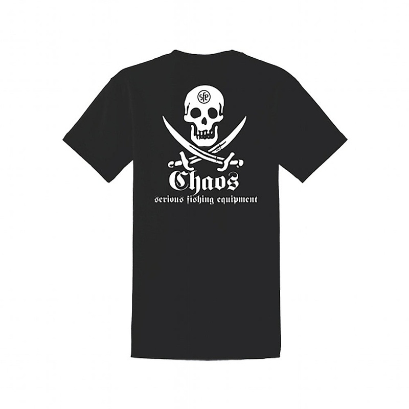 CHAOS Pirate Short Sleeve T-Shirt Black Small