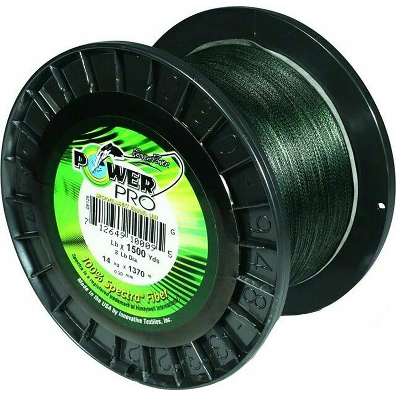 PowerPro Braid 1500 Yards Green 5#
