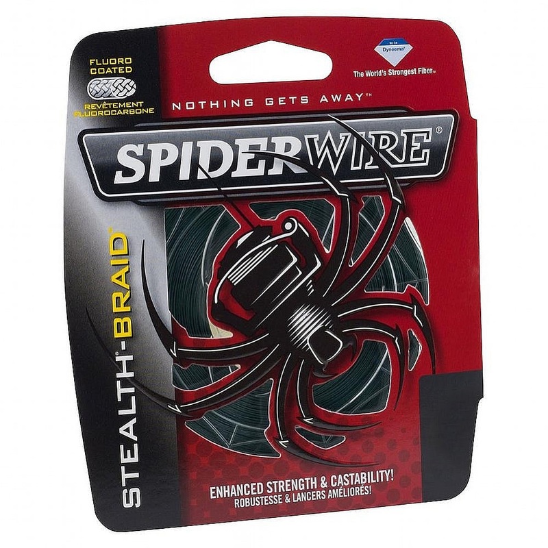 Spiderwire Stealth Braid - 200yards Moss Green 10#
