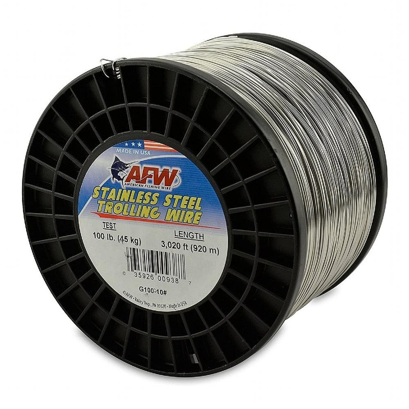 AFW Stainless Steel Trolling Wire 5LB Spool 70#