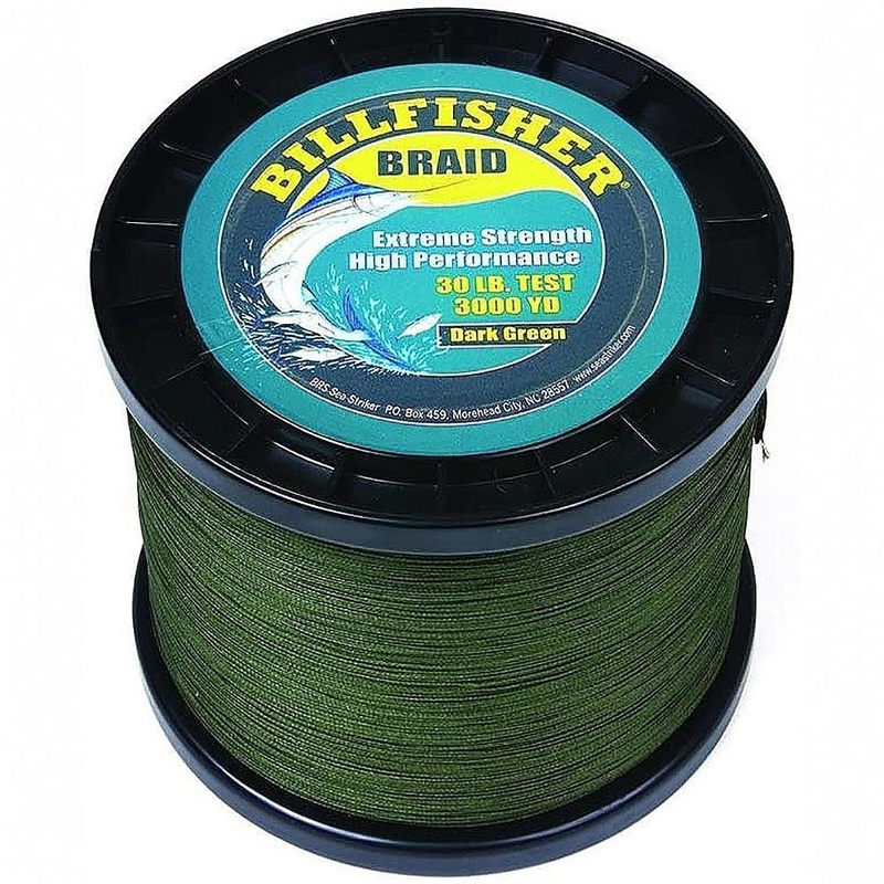 Billfisher Braid 3000yds Green 80#