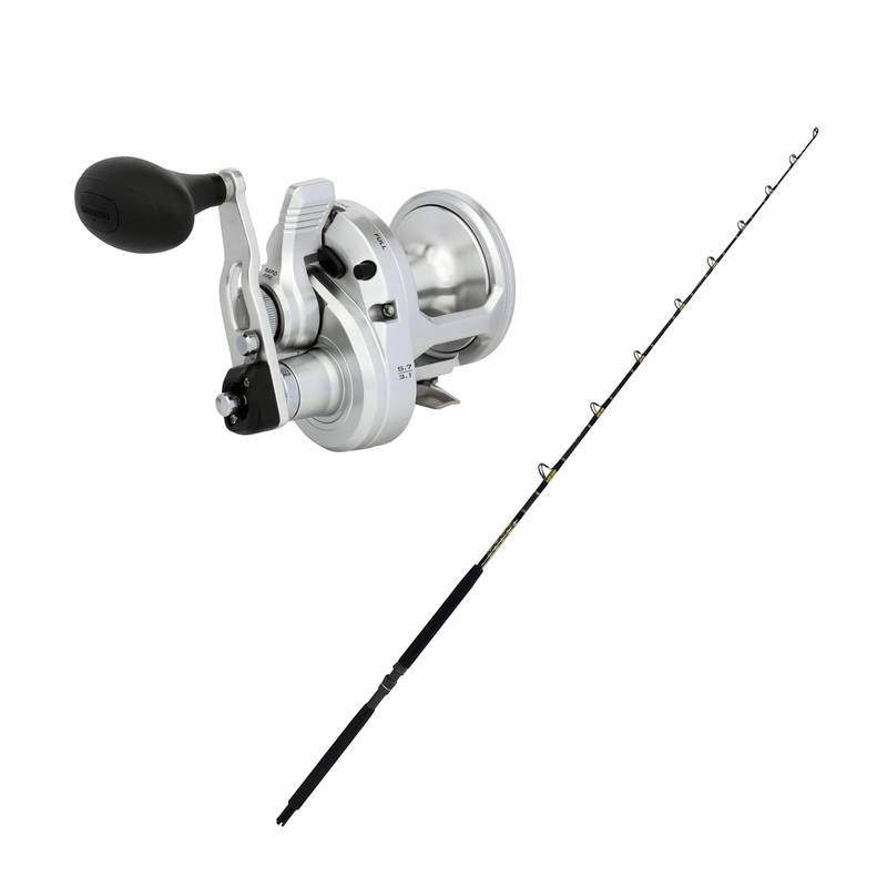 Shimano SpeedMaster II 12SPM with KC 15-30 6'6" Composite CHAOS Gold Combo