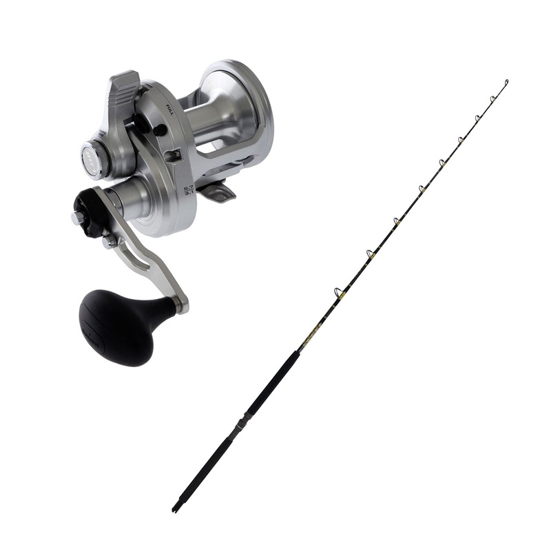 Shimano SpeedMaster II 16SPM with KC 15-30 6'6" Composite CHAOS Gold Combo