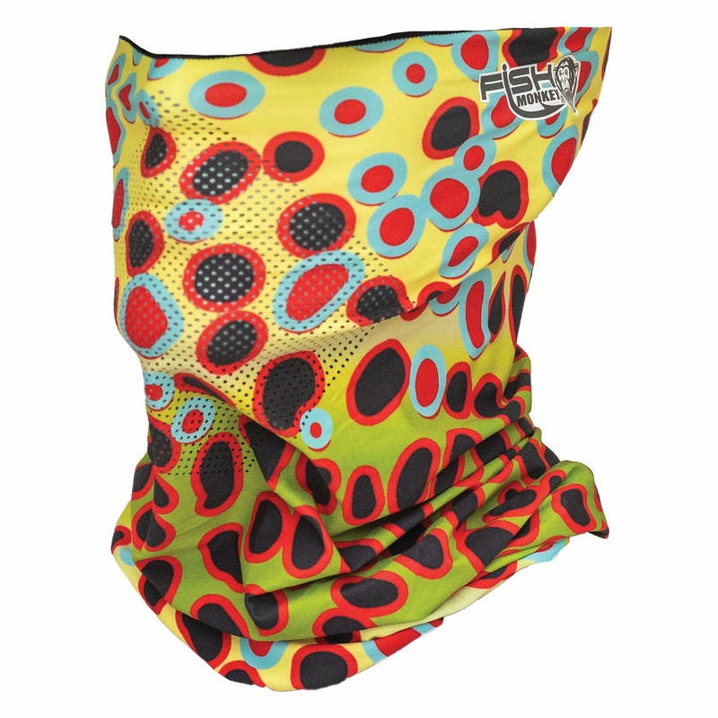Fish Monkey Performance Face Guards Brown Trout