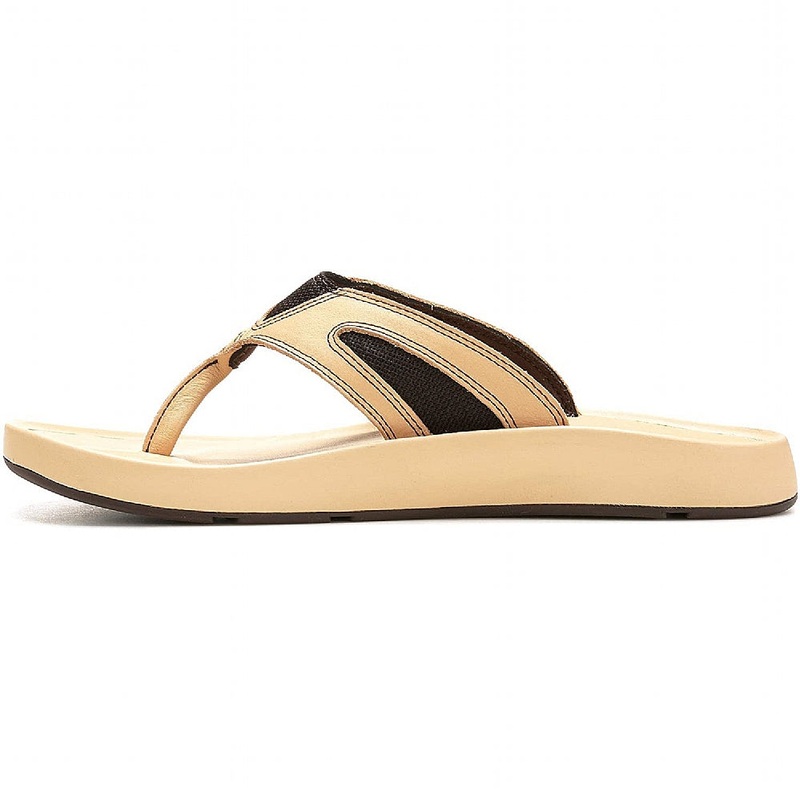 Xtratuf Men's South Shore Leather Flip-Flop Tan 7