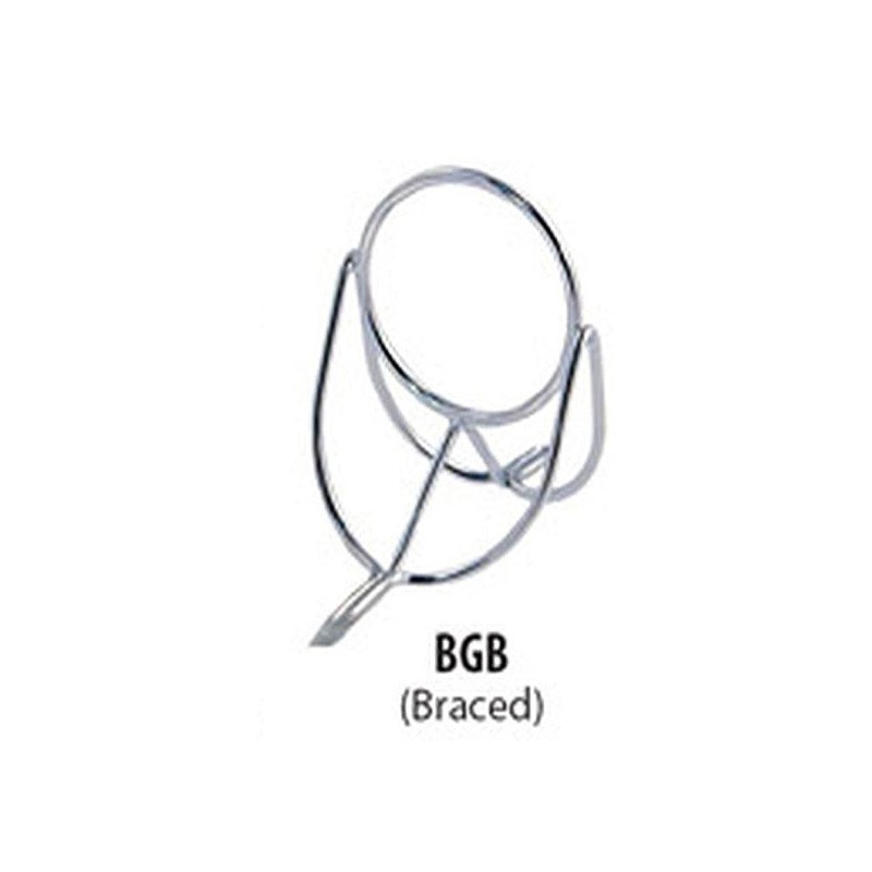 American Tackle Stainless Steel Braced Guides Chrome 20mm