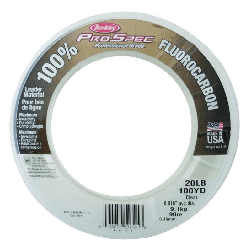 Berkley ProSpec Fluorocarbon Leader 75yards 60#