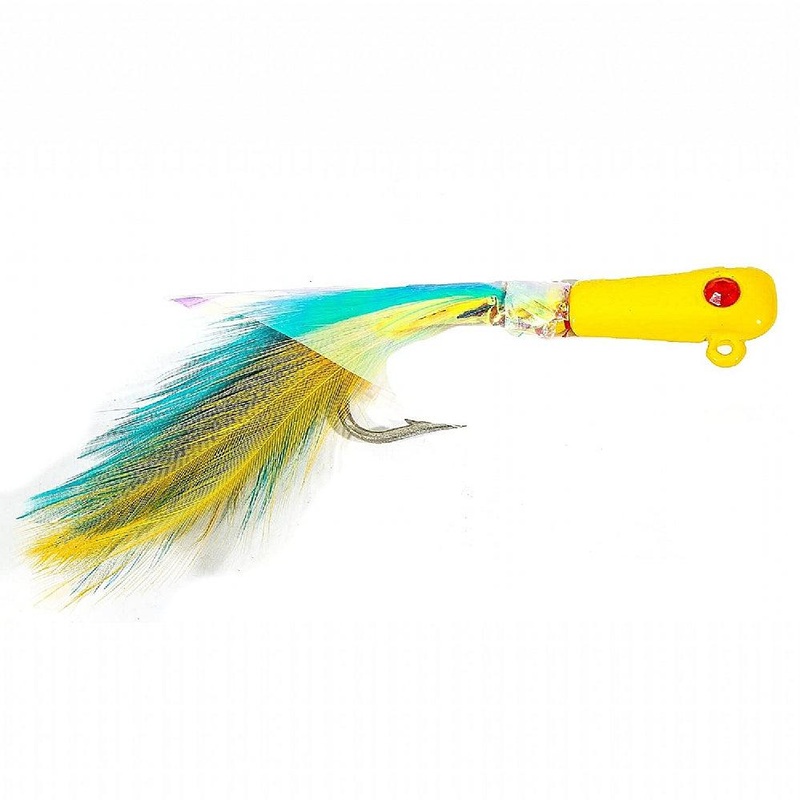 BOONE 1/2oz Bonito JIG - Green-Yellow