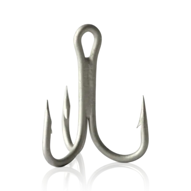 Mustad 9430-DS Treble Hook 5X Strong 6/0 25 Pack