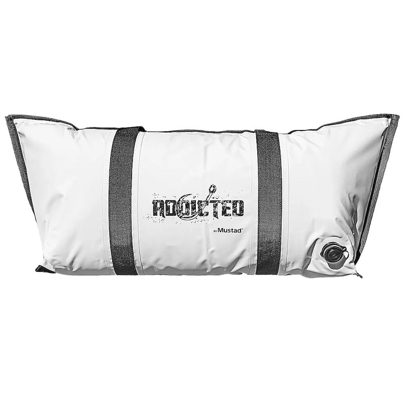 MUSTAD Addicted Bonk Em 38" Fish Cooler Bag White