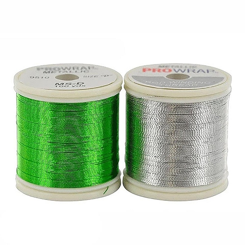 American Tackle ProWrap Size A Metallic Thread - 3000yds 9600 Purple