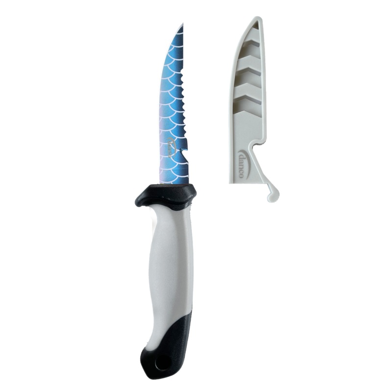 DANCO Tournament Series 4" Tarpon Bait Knife with Molded Sheath