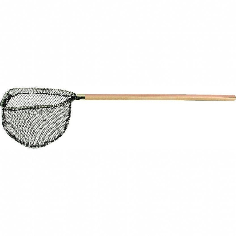 Promar LN-401 Floating 16" Wood Handle Bait Net 8 x 8