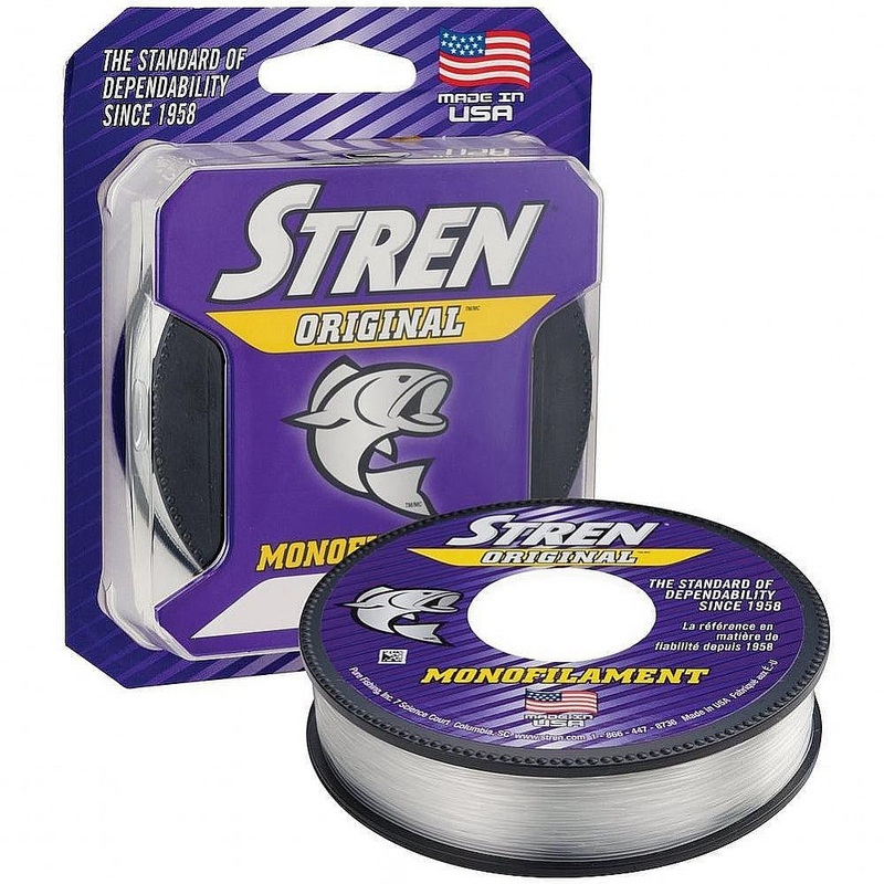 Stren Original Monofilament Fishing Line 330yards Hi-Vis Gold 4#