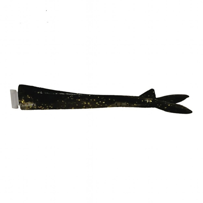 SpoolTek Twicer Tailpack 7" Black See - Though Gold Glitter