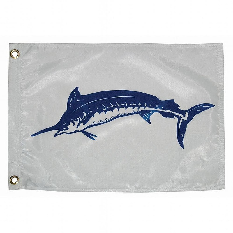Taylor Made 12" x 18" Blue Marlin Flag - 2918