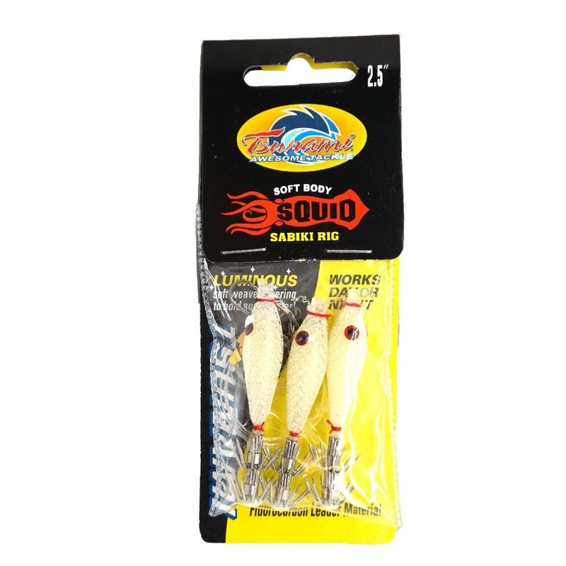 TSUNAMI Squid Jig - 2oz Pink Head