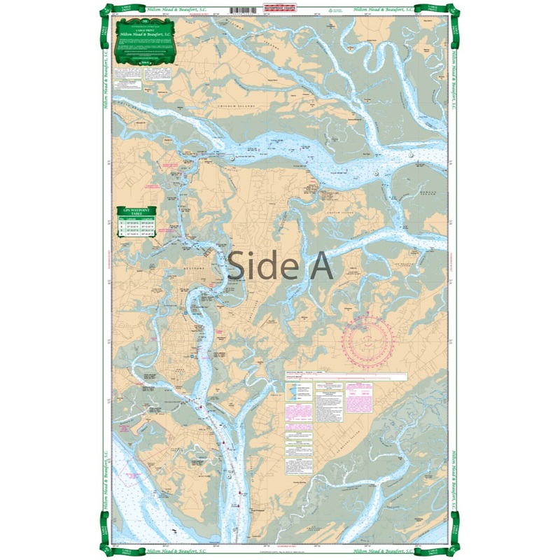 Waterproof Charts 93E Hilton Head & Beaufort - Large Print