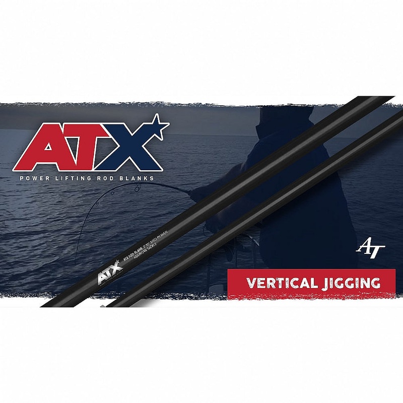 American Tackle AXVJ Vertical Jigging Rod Blanks AXVJ5810-500