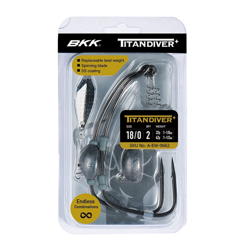 BKK Titandiver+ Swimbait Hook 6/0#