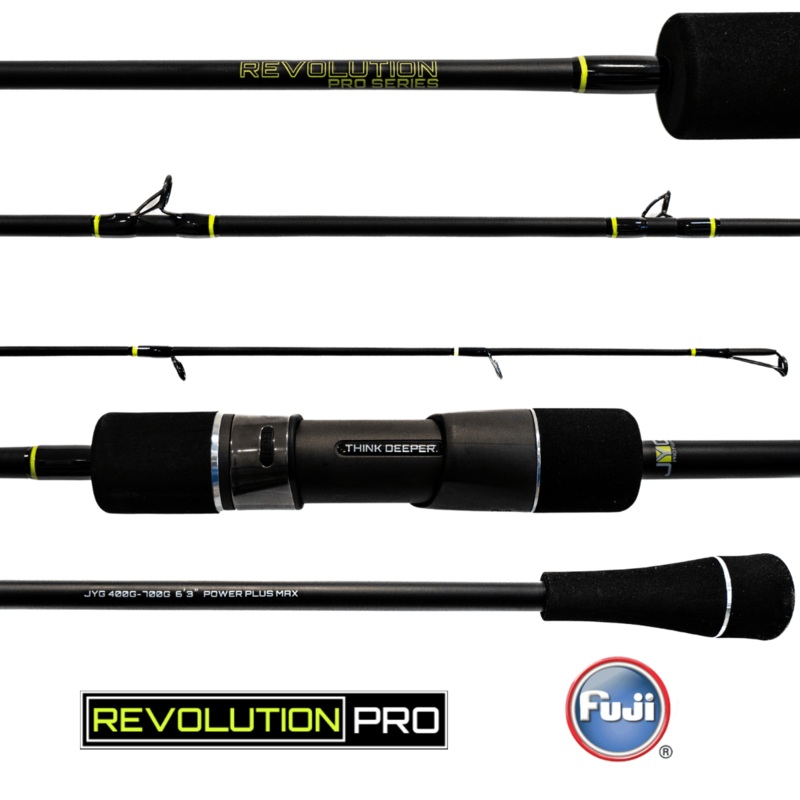 Jyg Pro Revolution Pro Series 6FT3IN Slow Pitch Jigging Casting Rod Power Lite 80G - 240G