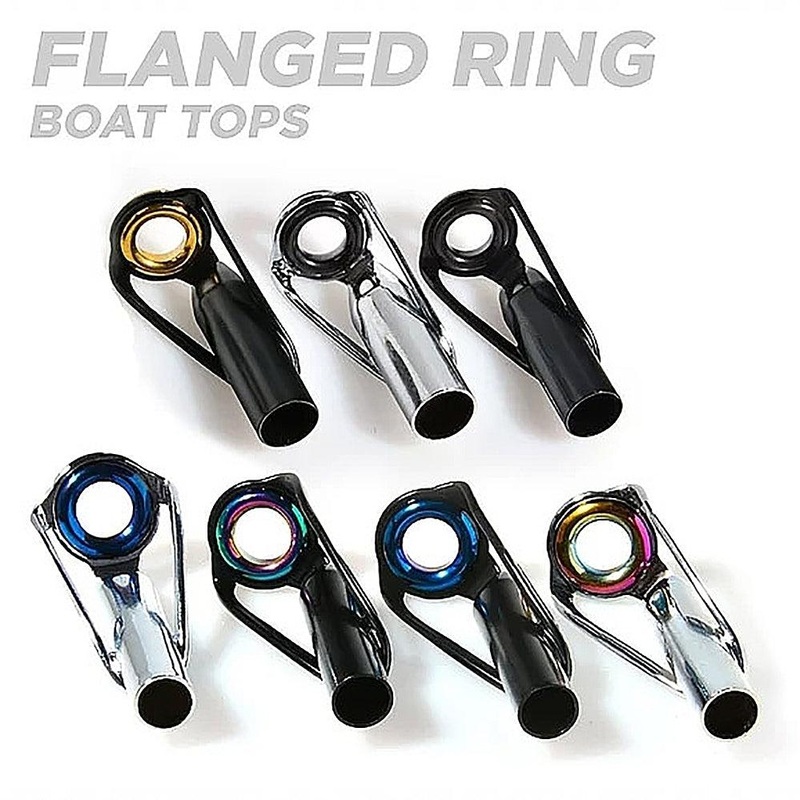 American Tackle X-Heavy Flanged Ring Boat Tops - Black 08