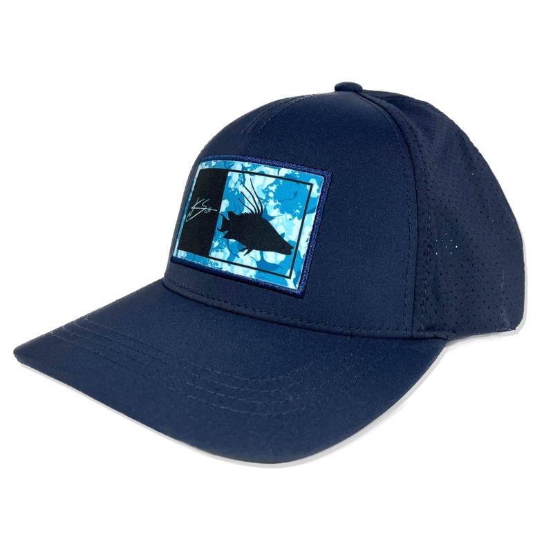 KSCOTT Hogfish Camo Hat - Navy