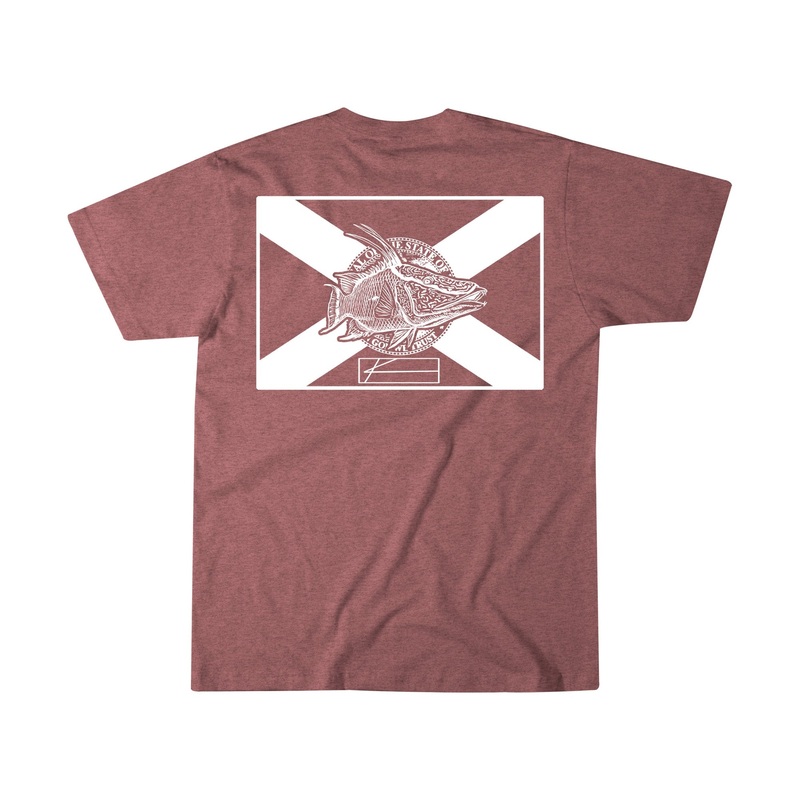 KSCOTT Local Pig Tee Burgundy Heather Small