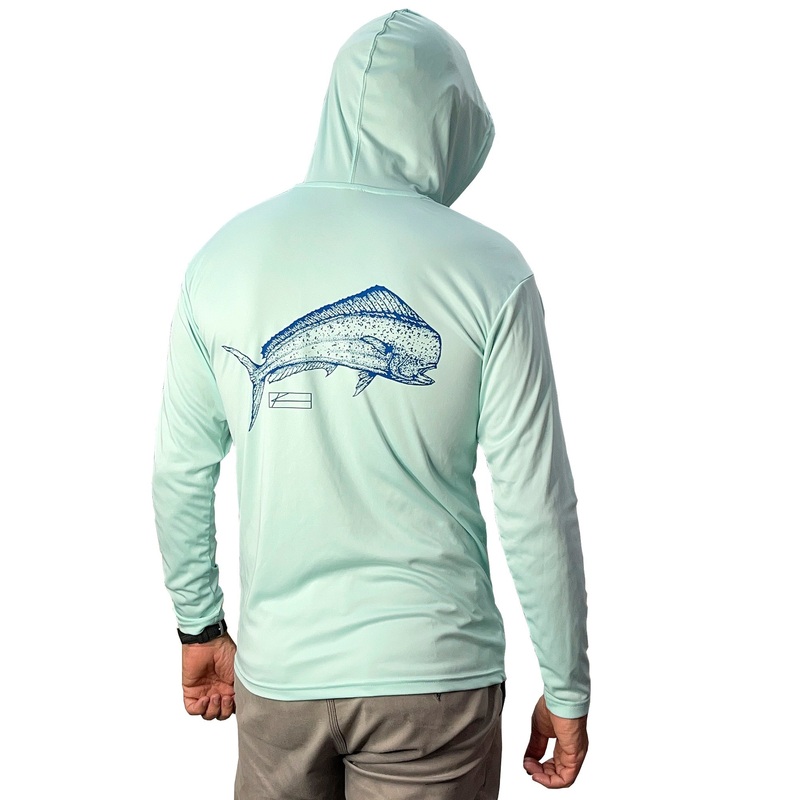 KSCOTT Mahi Strike Performance Hoodie Sea Foam Small