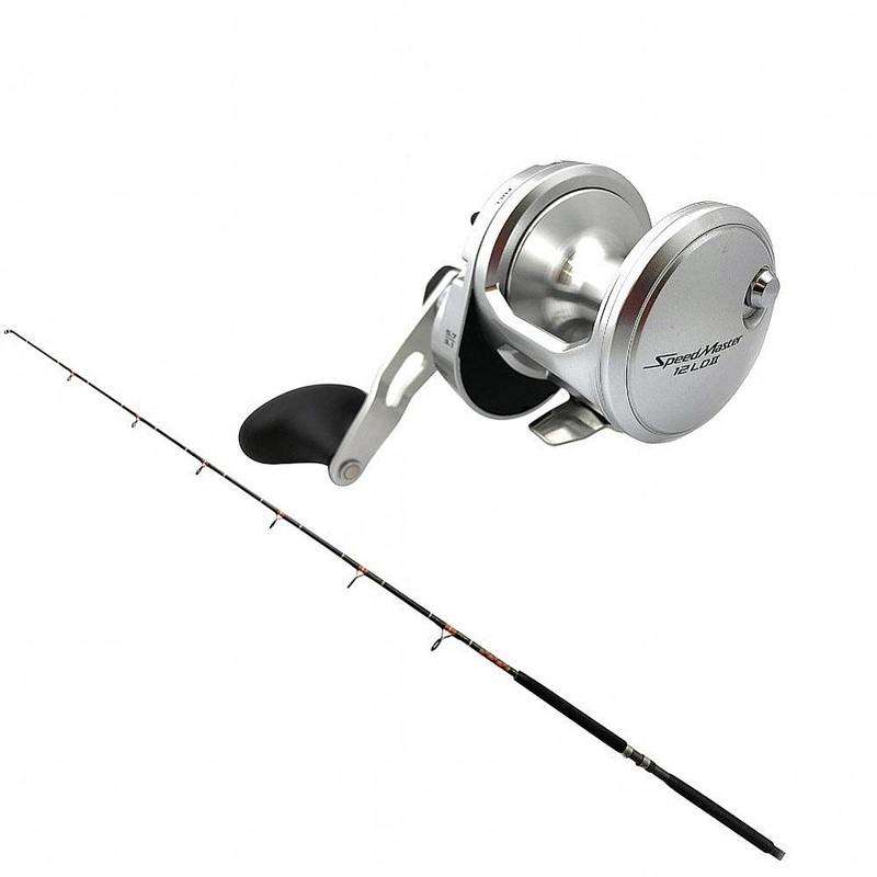 Shimano SpeedMaster II 20SPM w/ KC 20-40 7' Composite Live Bait Rod Hurricanes