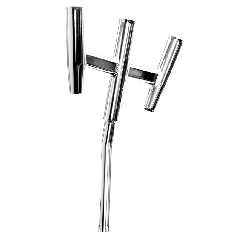 Tigress Trident Triple Kite Rod Holder Bent Butt Polished