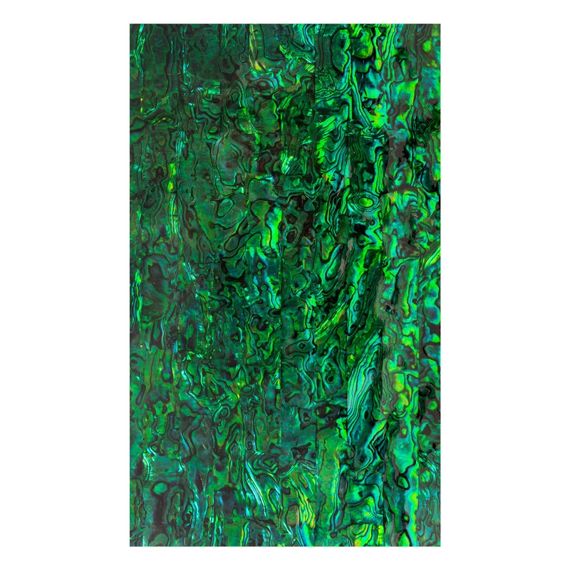 Abalone MicroFlex Abalone Shell Inlay Strips Green Paua