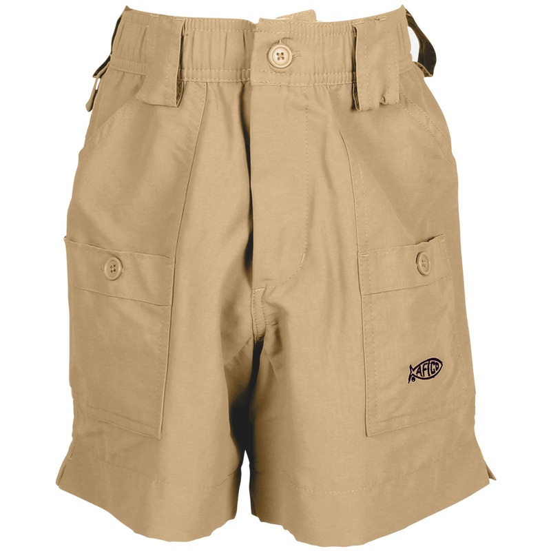 AFTCO Boys Original Fishing Shorts Khaki 20