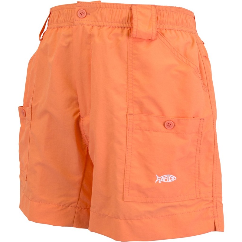 AFTCO Original Fishing Shorts 28 Desert Coral