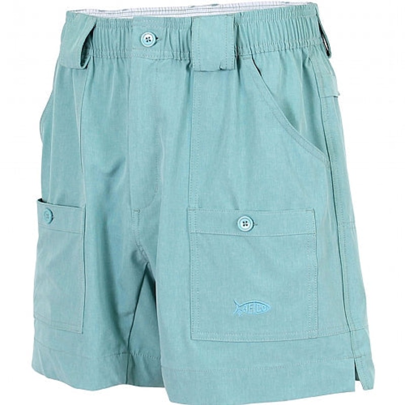 AFTCO Original Fishing Shorts Stretch Bahama Heather 28