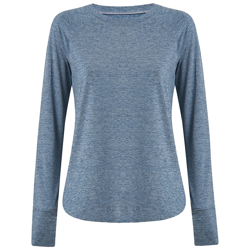 Costa Venture Performance Women's Long Sleeve T-Shirt Lava Heather Medium