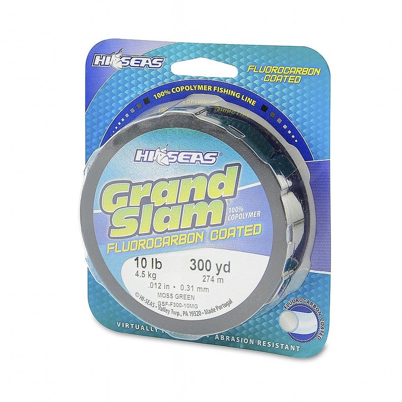 Hi-Seas Grand Slam Fluorocarbon Coated 300YDS Clear 6#