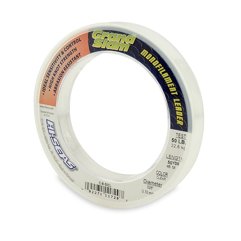 Hi-Seas Grand Slam Mono Leader - Clear 35yds 130#