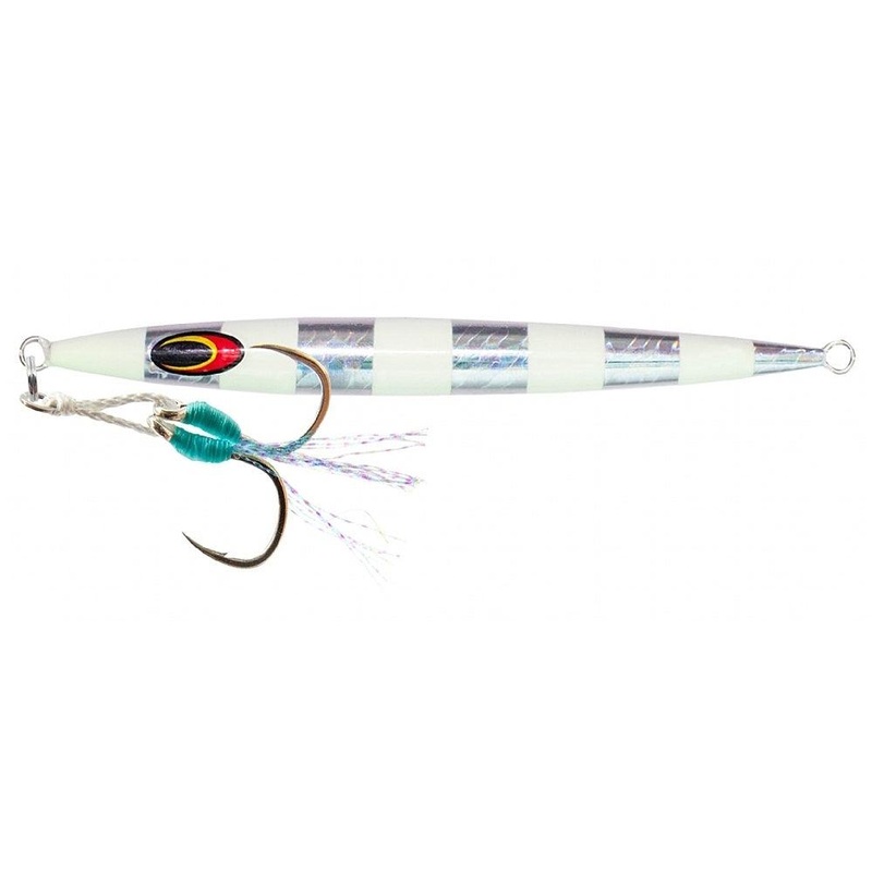 Nomad Streaker Jig Chartreuse White Glow 2oz
